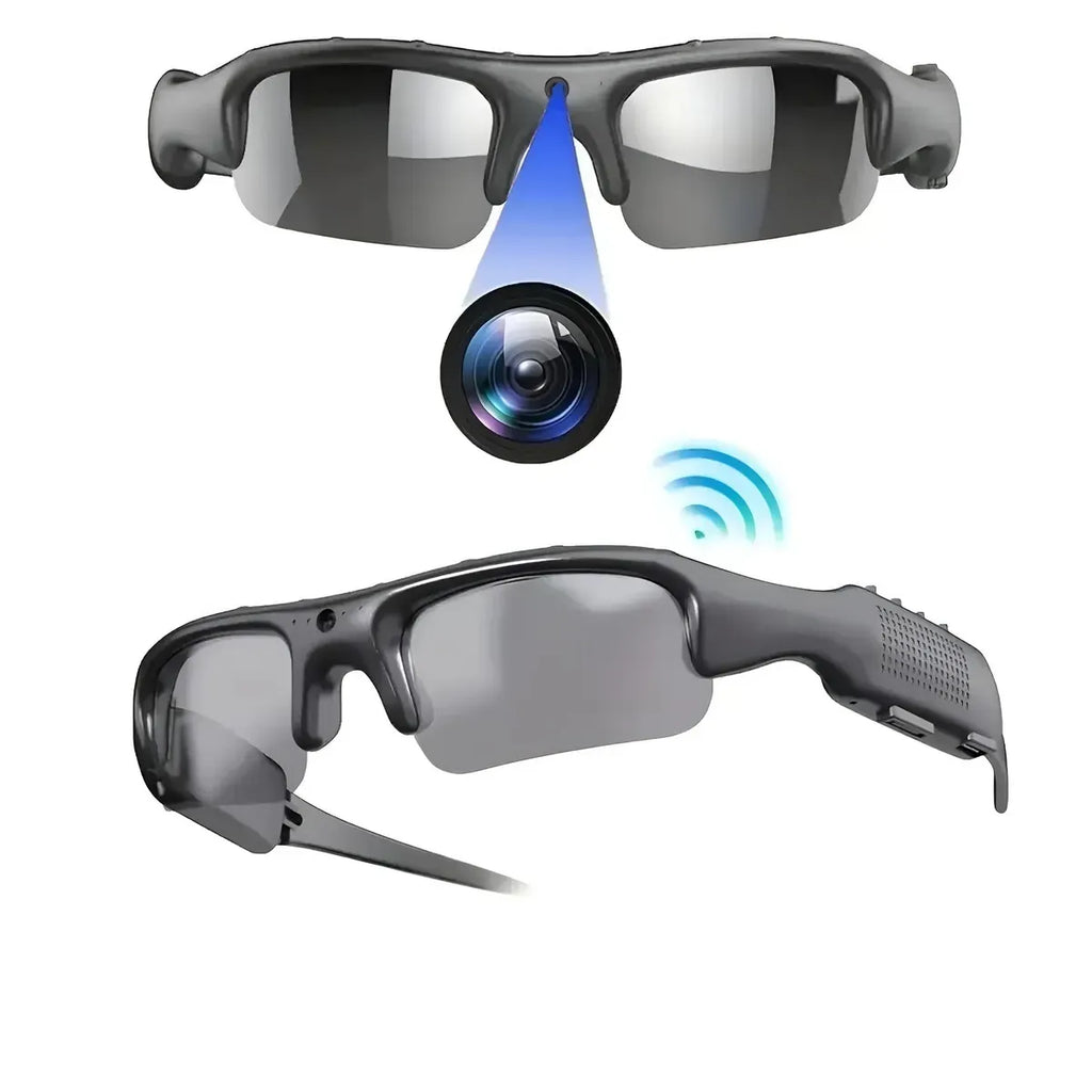 Gafas Deportivas Con Cámara Full HD 1080p