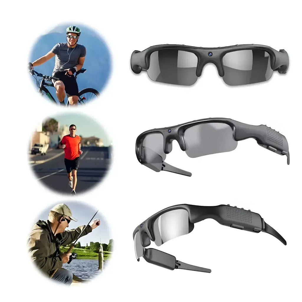 Gafas Deportivas Con Cámara Full HD 1080p